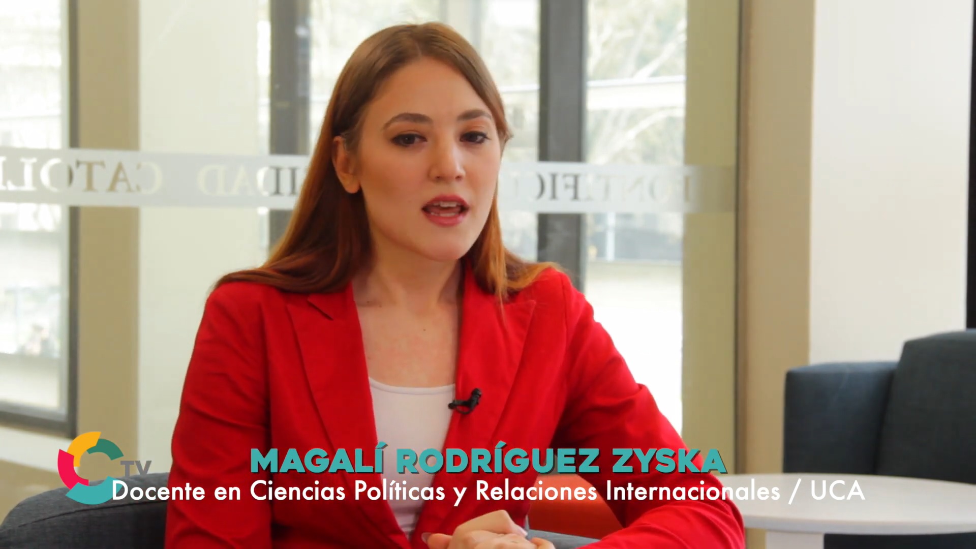 Magalí Rodríguez Zyska en Punto Convergente Televisión